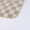 Secondhand Louis Vuitton Neverfull White Canvas Bag