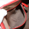 Secondhand Bottega Veneta Intrecciato Red Leather Bag