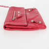 Secondhand Balenciaga Giant envelope Red Leather Bag