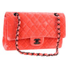 Secondhand Chanel Timeless Pink Velvet Bag