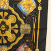 Secondhand Hermès Carré 90 Black Silk Accessories