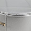 Secondhand Chanel Ronde Silver Leather Bag