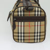 Secondhand Burberry Haymarket Beige Canvas Bag