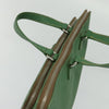 Secondhand Prada Saffiano Green Leather Bag