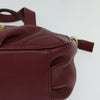 Secondhand Burberry Blue Label Red Leather Bag