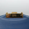 Secondhand Fendi Bebaguette Blue Leather Bag