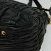 Secondhand Prada Gaufre Black Leather Bag