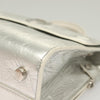 Secondhand Dior Diorever Silver Leather Bag