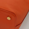 Secondhand Louis Vuitton Lockit Orange Leather Bag