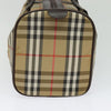 Secondhand Burberry Haymarket Beige Canvas Bag