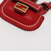 Secondhand Fendi Baguette Red Leather Accessories