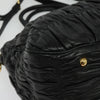 Secondhand Prada Gaufre Black Leather Bag