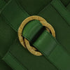 Secondhand Bulgari Chandra Green Leather Bag
