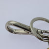 Prada Charm Logo Key Ring Saffiano Leather