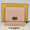 Secondhand Fendi Peekaboo Pink Leather Accessories