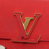 Secondhand Louis Vuitton Capucines Red Leather Accessories