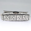 Secondhand Fendi Baguette White Canvas Bag
