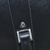 Secondhand Prada Triangle Logo Black Leather Bag
