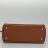 Secondhand Fendi Dot Com Brown Leather Bag
