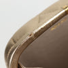 Secondhand Chanel Logo CC Gold Leather Bag