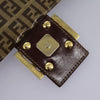 Secondhand Fendi Mamma Baguette Brown Canvas Bag