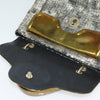 Secondhand Bulgari Leoni Grey Leather Bag