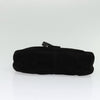 Secondhand Fendi Mamma Baguette Black Suede Bag