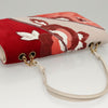 Secondhand Chanel Single flap Red Velvet Bag
