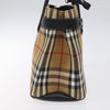 Secondhand Burberry The Banner Beige Canvas Bag