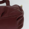 Secondhand Burberry Blue Label Red Leather Bag