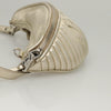 Secondhand Miu Matelassé Gold Leather Bag