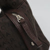 Secondhand Bulgari Logo Brown Canvas Bag