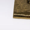 Secondhand Fendi Zucchino Gold Patent Leather Accessories