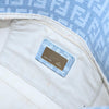 Secondhand Fendi Baguette Blue Canvas Bag