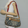 Secondhand Louis Vuitton Pleaty Blue Denim - Jeans Bag