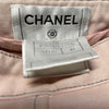 Chanel Pink Denim Wide Leg Jeans - 2000s Second hand