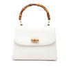 Gucci Calfskin Bamboo Top Handle Bag Secondhand