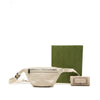Gucci GG Embossed Perforated Leather Belt Bag Secondhand