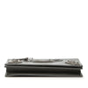 Balenciaga Goatskin Motocross Metallic Edge Wallet on Chain Secondhand