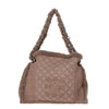 Chanel Beige Sheepskin Logoed Bag - 2000s Second hand