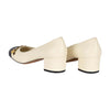 Secondhand Chanel Bi-color Block Heel Pumps - '10s
