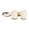 Secondhand Chanel Bi-color Block Heel Pumps - '10s