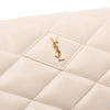 Saint Laurent Large Quilted Lambskin Sade Clutch Secondhand
