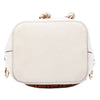 Secondhand Fendi Mini Zucca Suede Mon Tresor Bucket Bag