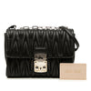 Miu Miu Matelasse Nappa Push Lock Flap Secondhand