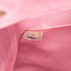 Secondhand Chanel Mini Square CC Horizontal Quilted Suede Double Flap
