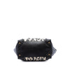 Celine Mini Canvas Leopard Print and Calfskin Luggage Tote Secondhand