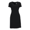 Secondhand Chanel V-neck Black Shimmer Dress - '10s