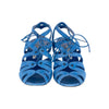 Secondhand Manolo Blahnik Netochka Lace-Up Cage Sandal - '10s