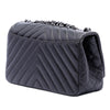 Chanel Medium Chevron Lambskin Surpique Flap Secondhand